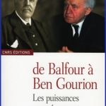 De Balfour à Ben-Gourion, la France, l’Europe occidentale et la Palestine de 1917 à 1948