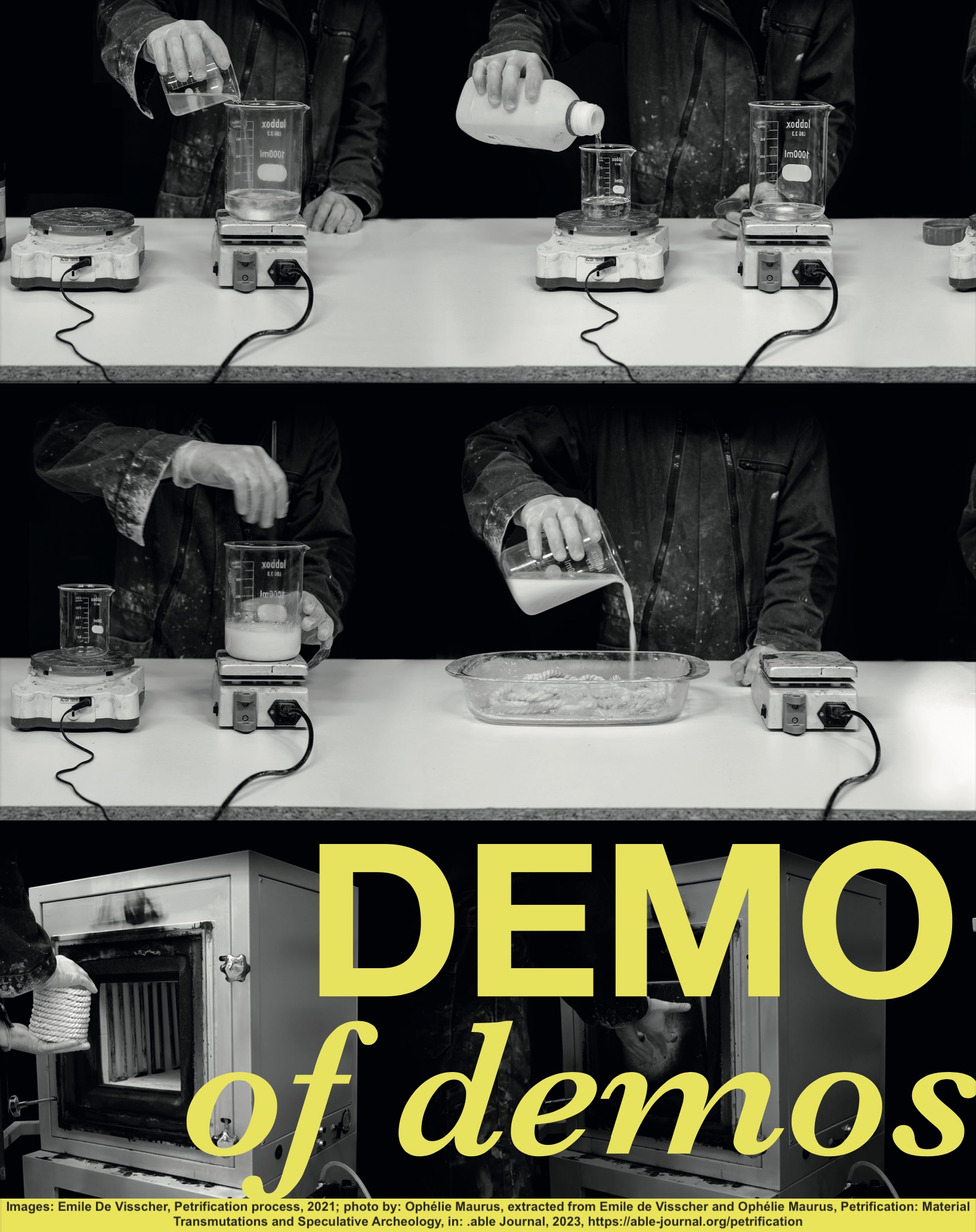 CONFÉRENCES : Demo of demos: A series of 3 experimental demos followed by a roundtable discussion. (14 juin 2023).