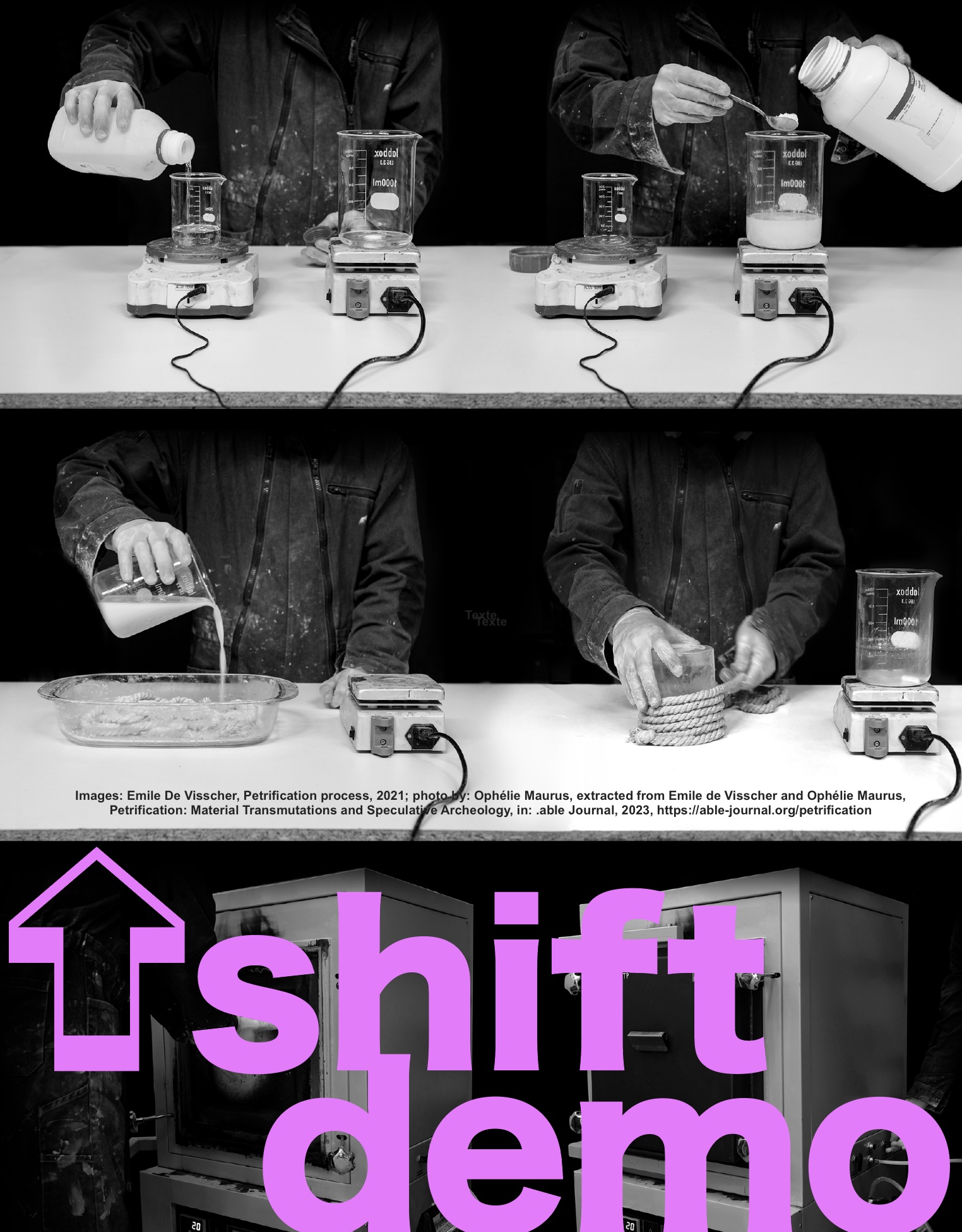 CONFÉRENCES : Shift Demo: Experiencing the “demo” format through art and design research. (15 juin 2023).