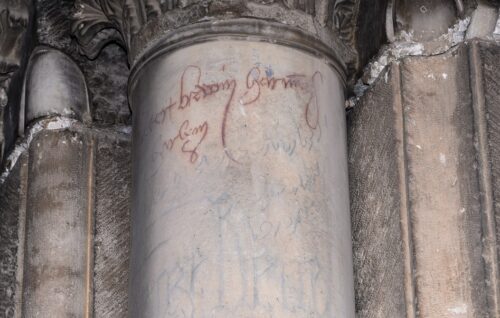 Prix de thèse du Centre des études doctorales de l&rsquo;Université de Poitiers décerné à Clément Dussart, pour sa thèse intitulée : «&nbsp;Écrire dans les lieux saints : graffiti latins et pèlerinage en Palestine (XIe-XVIe siècle) ».